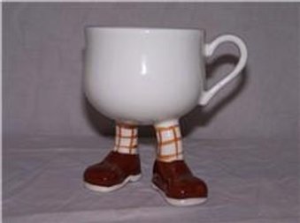Long Leg Brown Shoes Cup - Carlton Walking Ware
