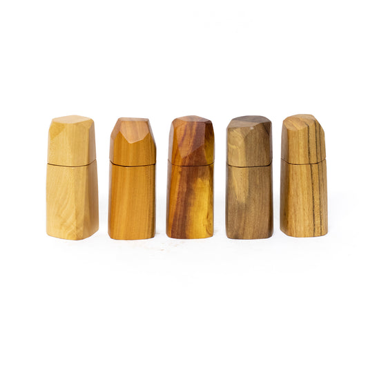 Small Pepper Grinders by Ruby Pear Woodworks