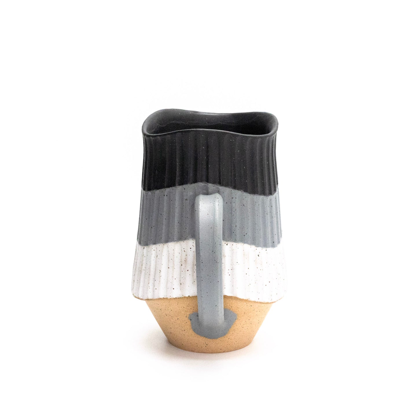 Wavey Monochromatic Mug by Olivia Caldwell