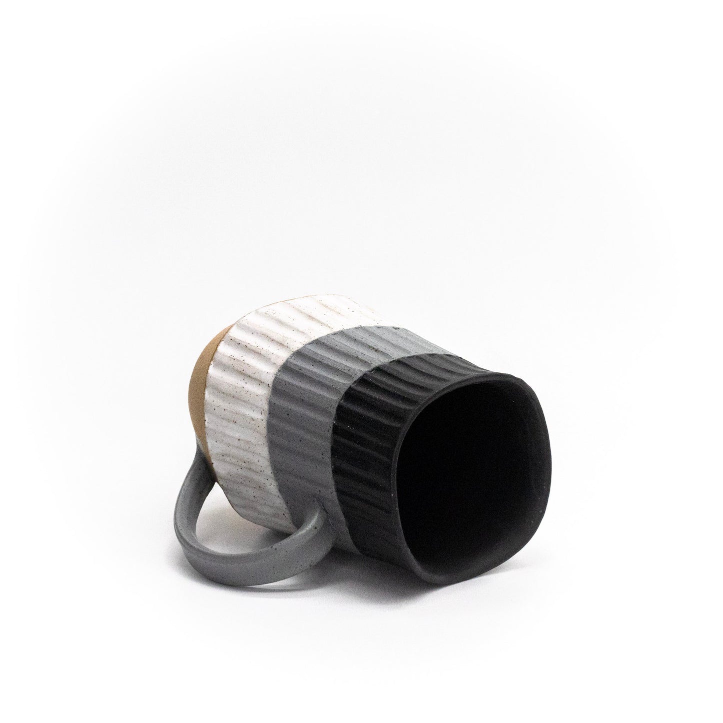 Wavey Monochromatic Mug by Olivia Caldwell