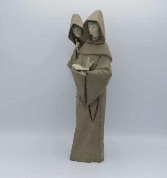 Retired Lladro Monks at Prayer 5155 figure