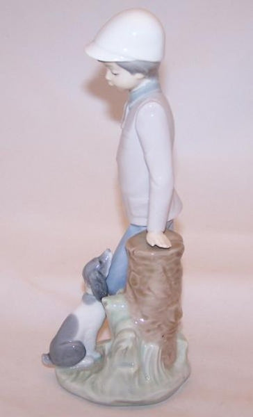 Nao Boy with Dog - Lladró