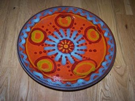 Aegean Delphis Charger - Poole Pottery