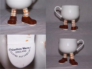 Long Leg Brown Shoes Cup - Carlton Walking Ware