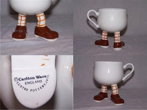 Long Leg Brown Shoes Cup - Carlton Walking Ware