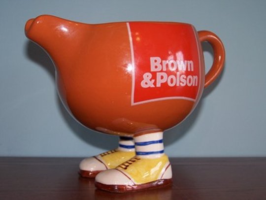 Brown and Polson Jug - Carlton Walking Ware Jug