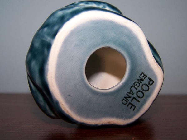 Blue Glazed Frog - Poole Pottery