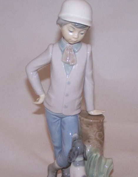 Nao Boy with Dog - Lladró
