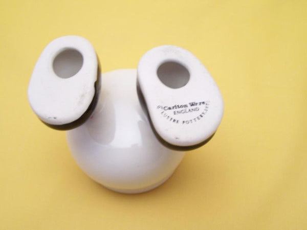 Black Shoes Egg Cup - Carlton Walking Ware Cup