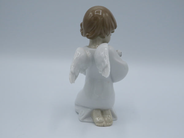 Boxed Lladro Utopia - Loving Protection - Angel & Dove 8245