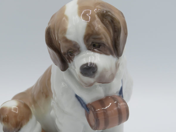 Retired Lladro 8170 Baby Sitting dog figurine