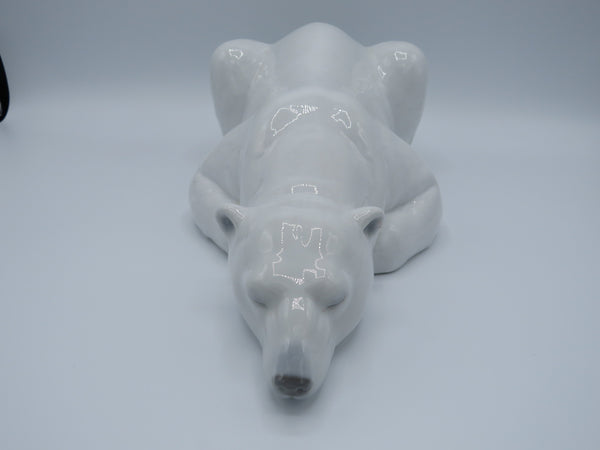 Retired Lladro Snow King 8413 Polar Bear Figure