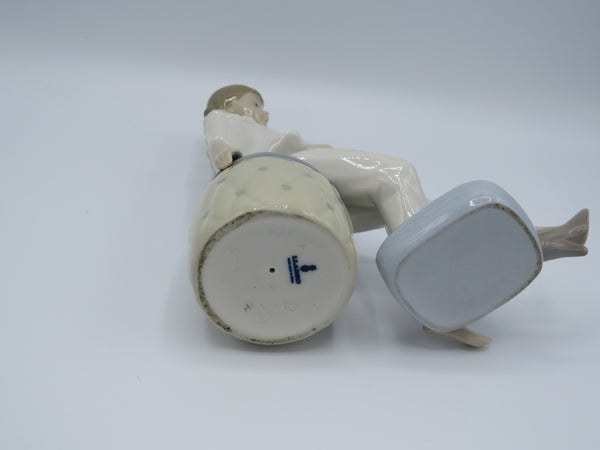 Retired Lladro Girl with Mother's Shoe 1084 figure