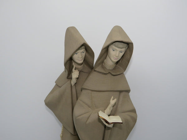Retired Lladro Monks at Prayer 5155 figure