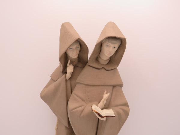 Retired Lladro Monks at Prayer 5155 figure