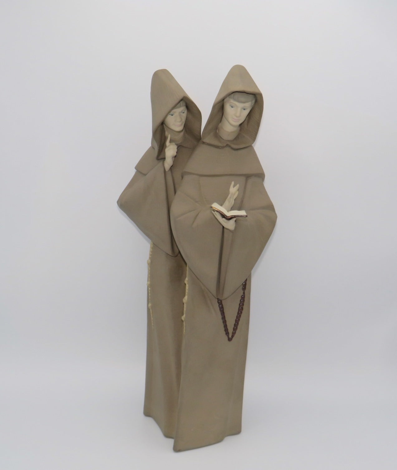 Retired Lladro Monks at Prayer 5155 figure