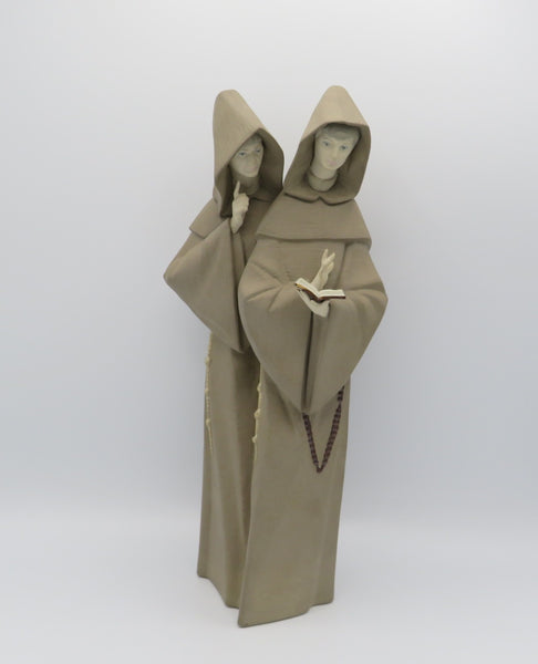 Retired Lladro Monks at Prayer 5155 figure